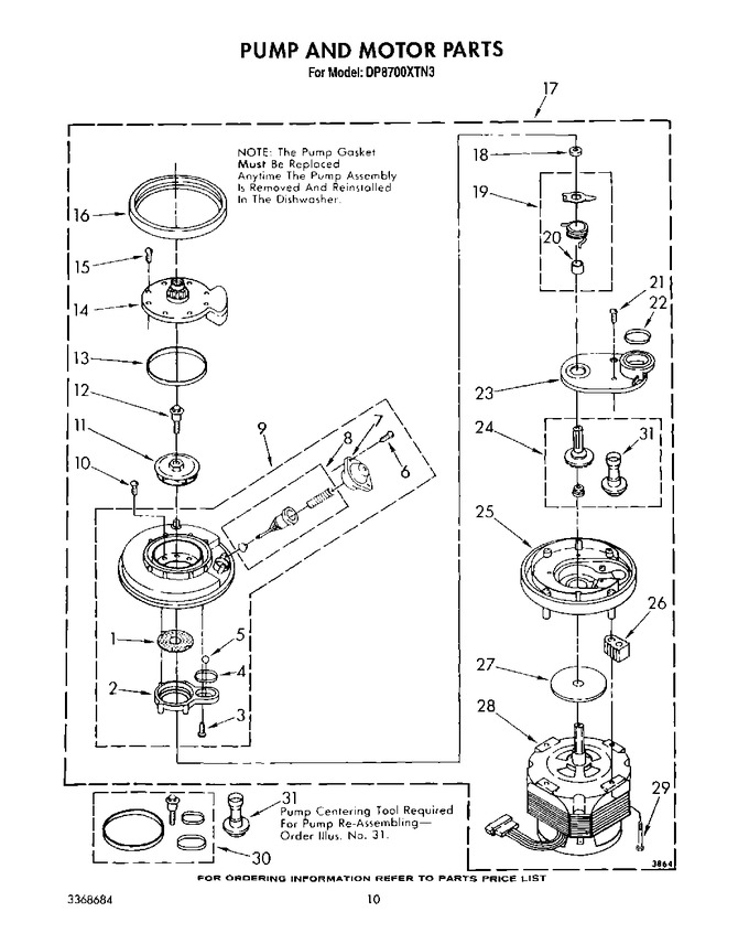 Diagram for DP8700XTN3