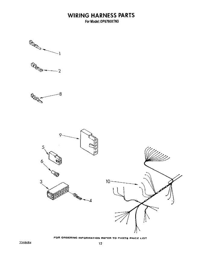 Diagram for DP8700XTN3
