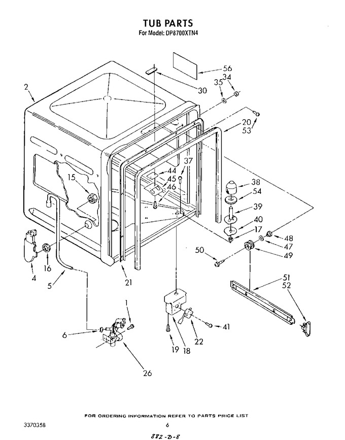 Diagram for DP8700XTN4