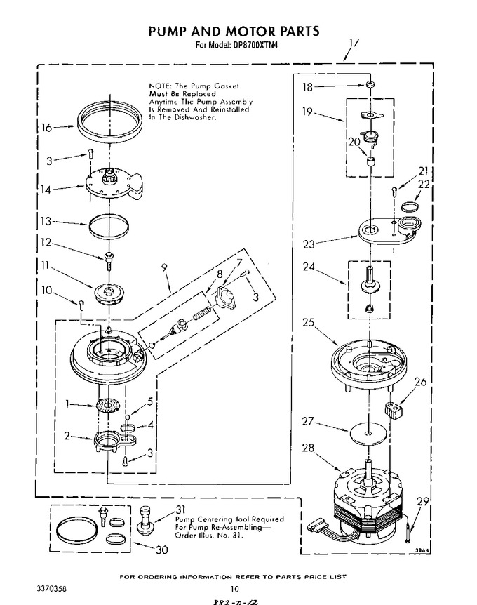 Diagram for DP8700XTN4