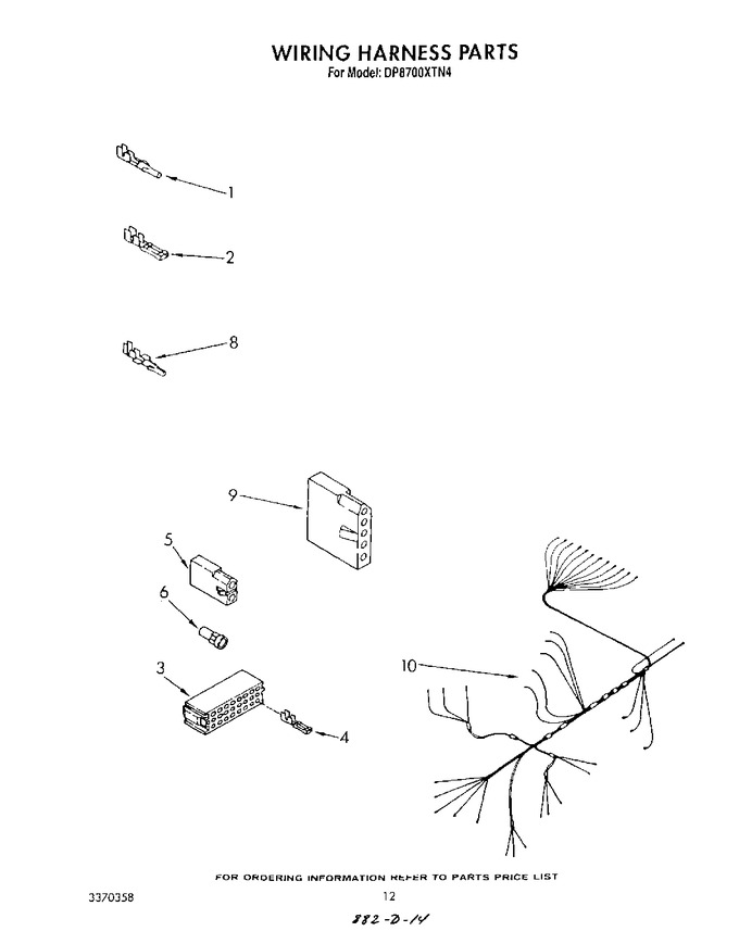 Diagram for DP8700XTN4