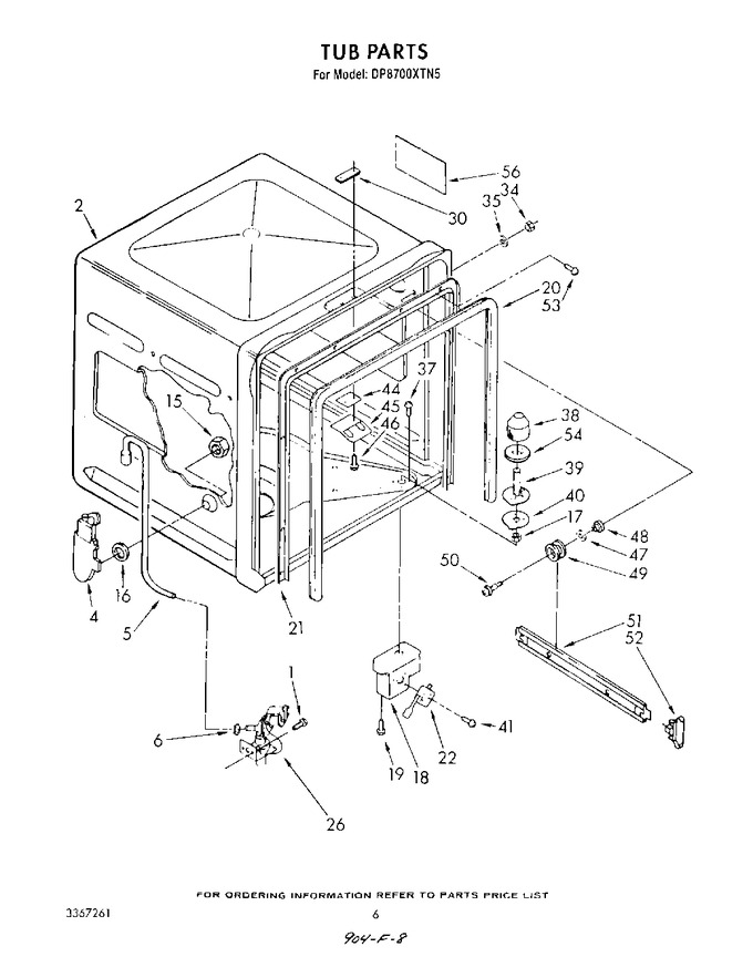 Diagram for DP8700XTN5