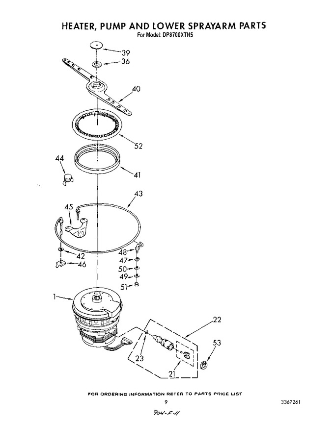Diagram for DP8700XTN5