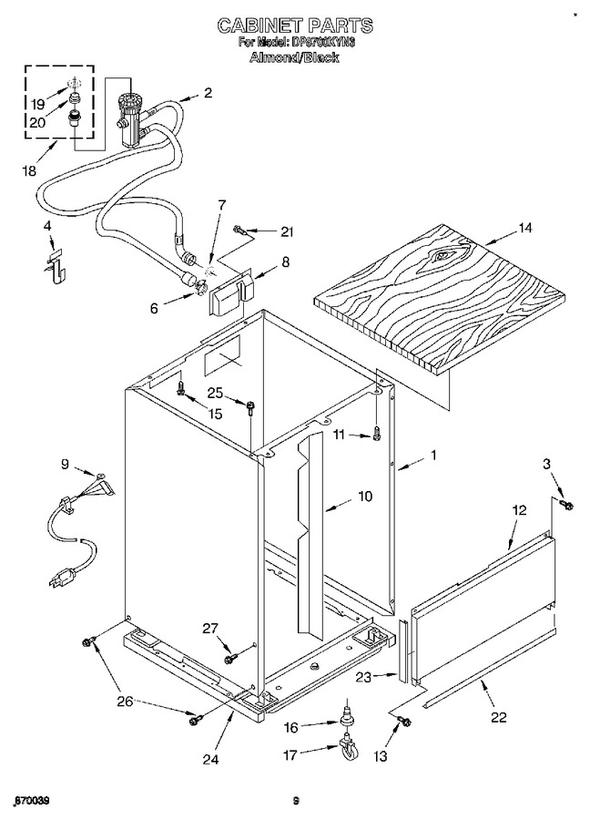 Diagram for DP8700XYN3