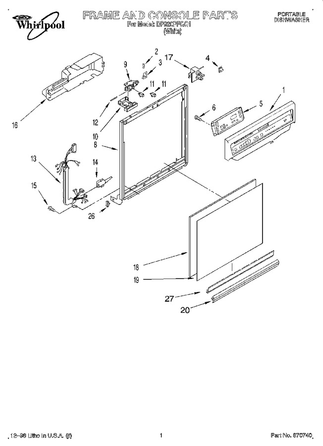 Diagram for DP920PFGQ1
