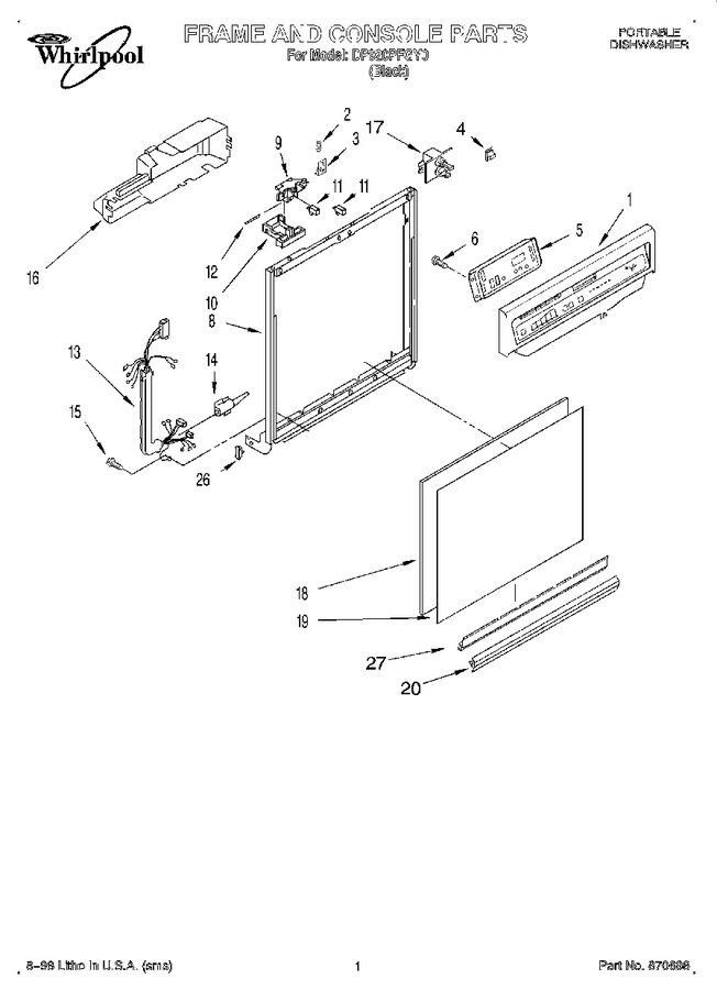 Diagram for DP920PFGY0