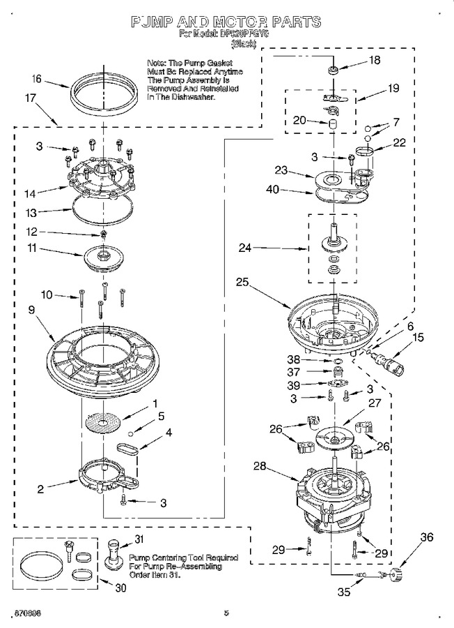 Diagram for DP920PFGY0