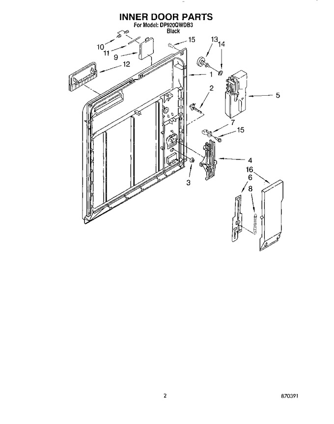 Diagram for DP920QWDB3