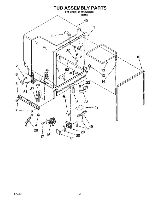 Diagram for DP920QWDB3