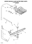 Diagram for 05 - Upper Dishrack And Water Feed