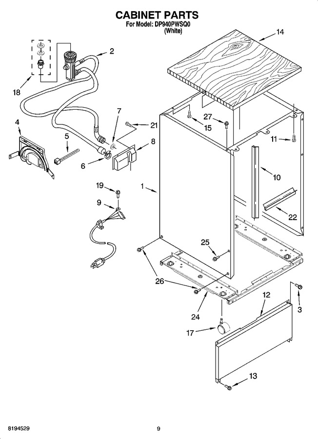 Diagram for DP940PWSQ0