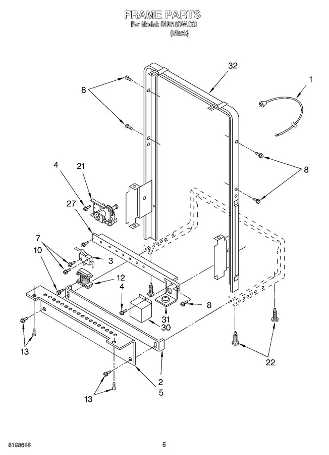 Diagram for DU018DWJX0