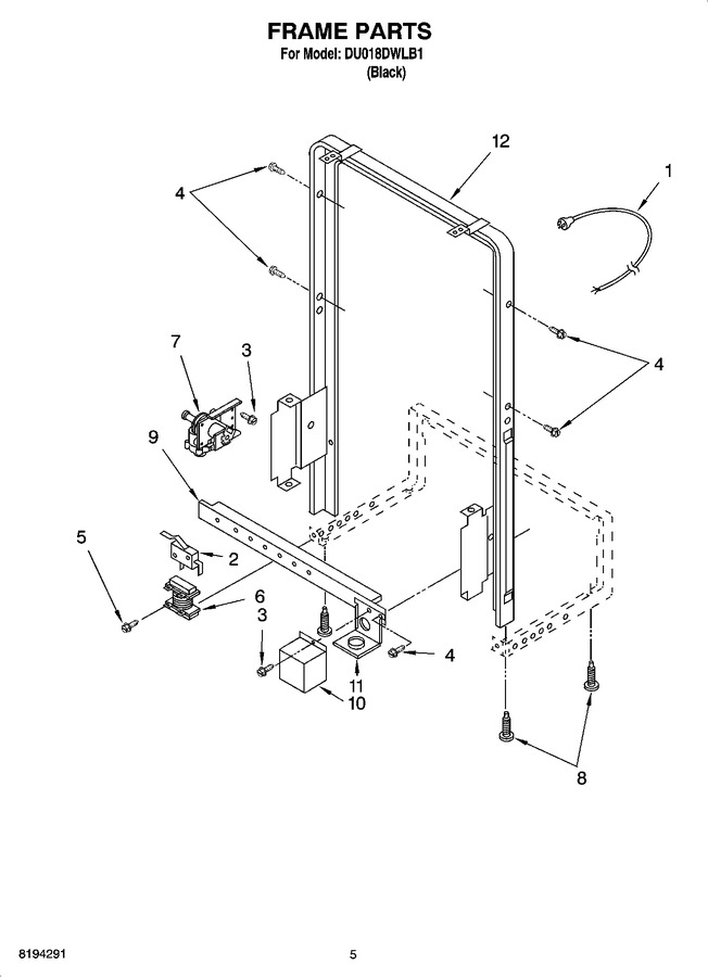 Diagram for DU018DWLB1