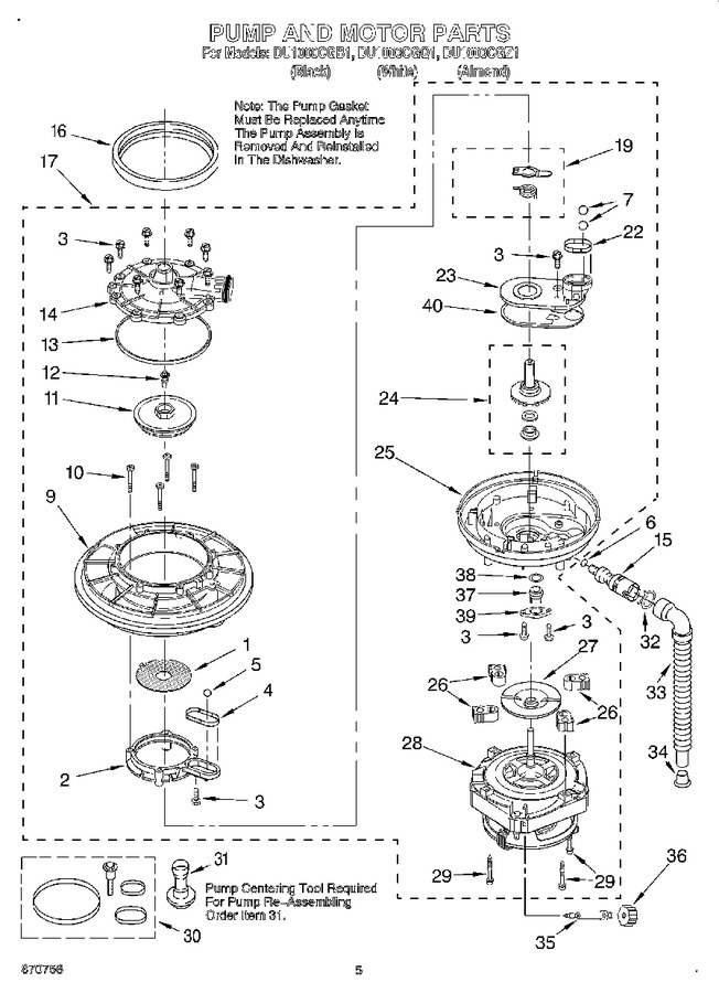Diagram for DU1000CGB1
