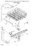 Diagram for 05 - Upper Dishrack And Waterfeed