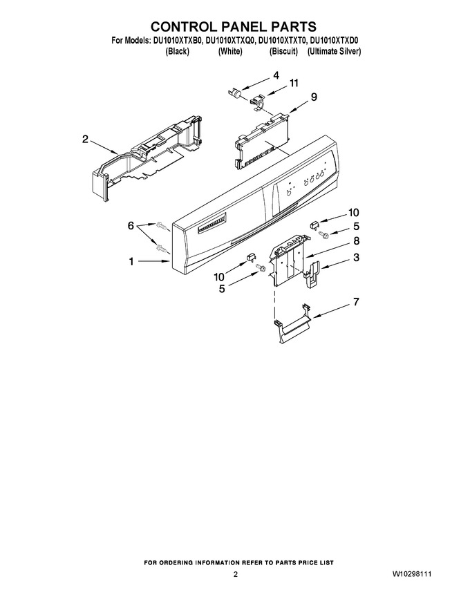 Diagram for DU1010XTXQ0