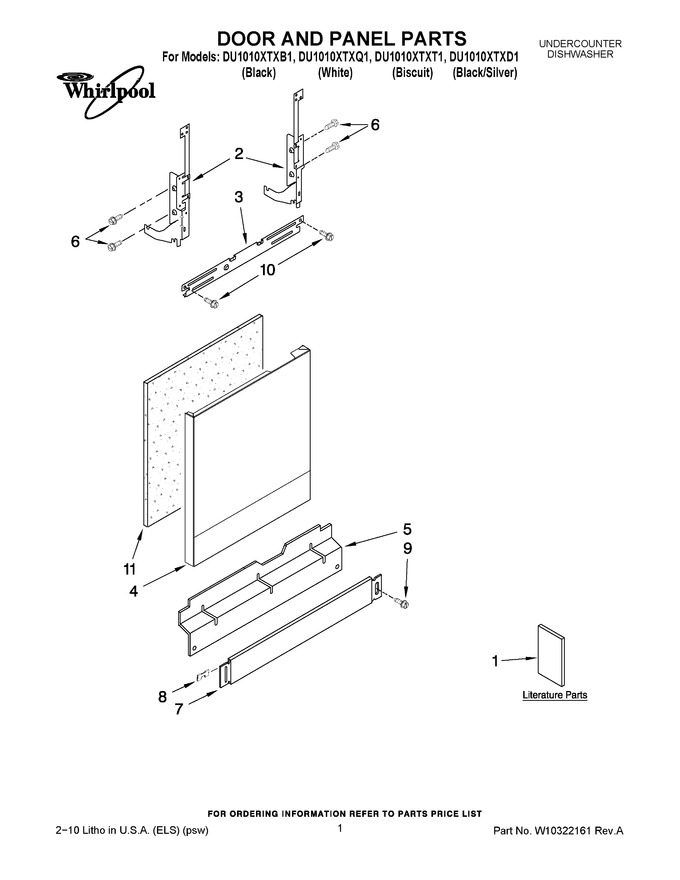 Diagram for DU1010XTXB1