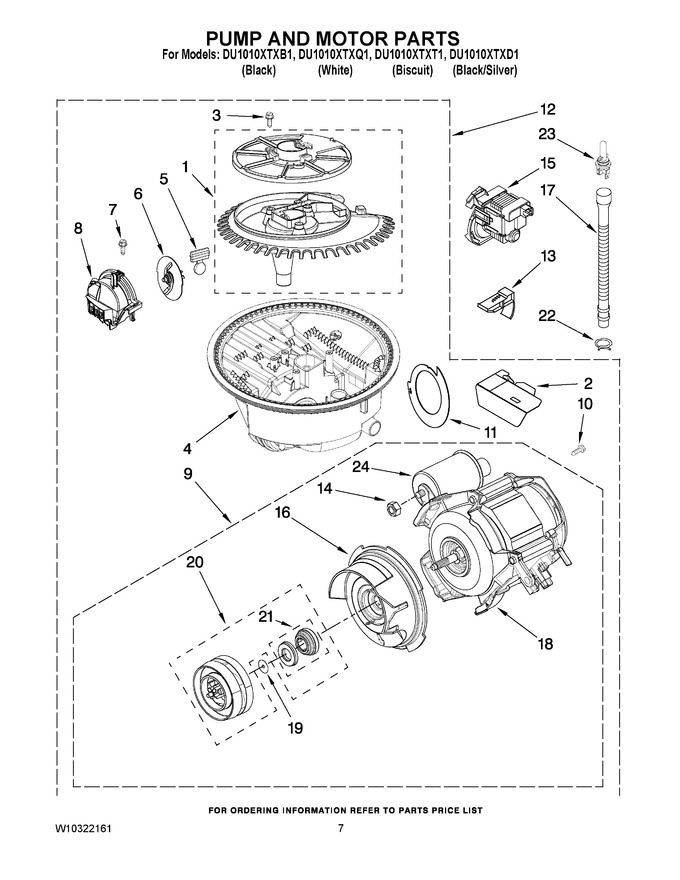 Diagram for DU1010XTXB1