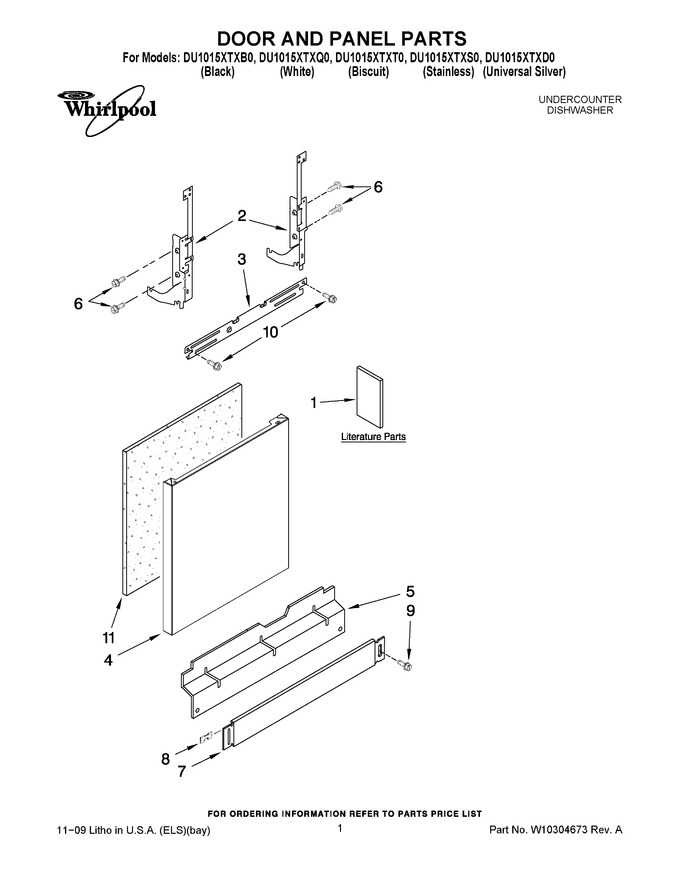 Diagram for DU1015XTXB0