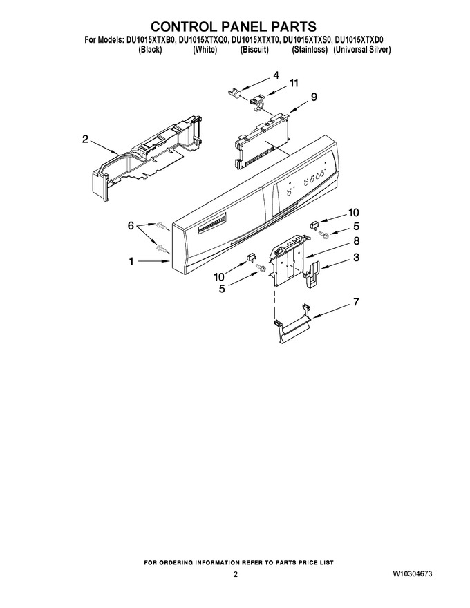 Diagram for DU1015XTXD0