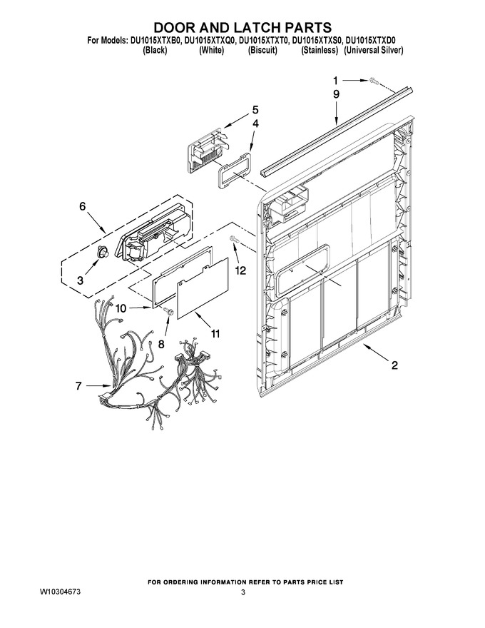 Diagram for DU1015XTXQ0