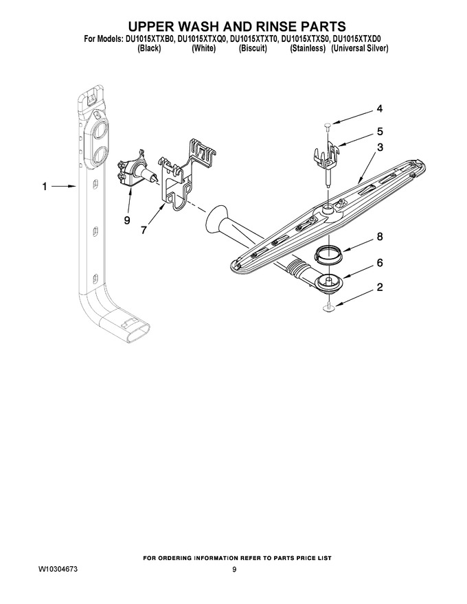 Diagram for DU1015XTXQ0