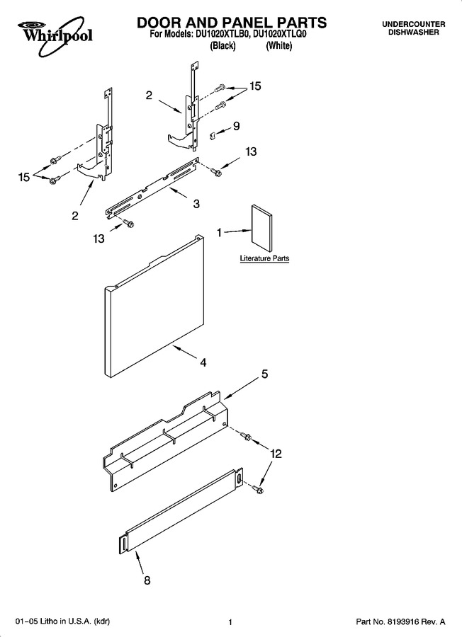 Diagram for DU1020XTLB0