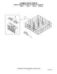 Diagram for 10 - Lower Rack Parts
