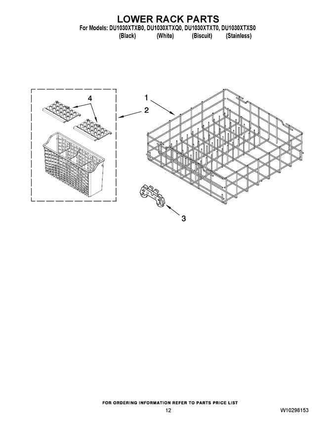 Diagram for DU1030XTXB0