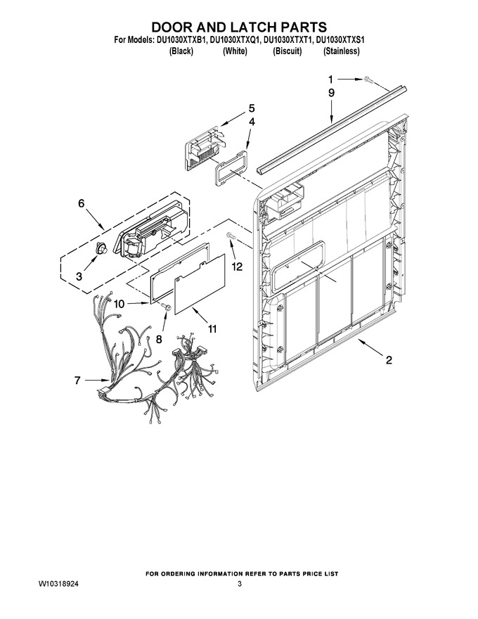 Diagram for DU1030XTXB1