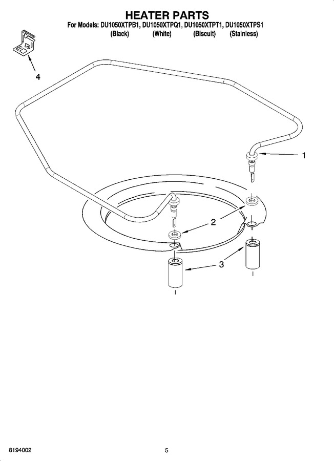 Diagram for DU1050XTPS1