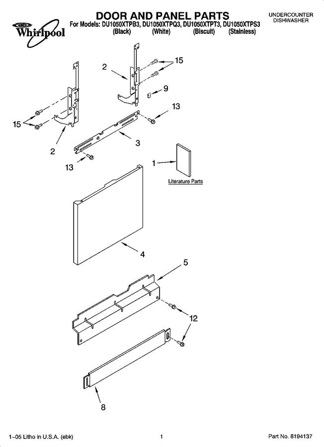 Diagram for DU1050XTPQ3