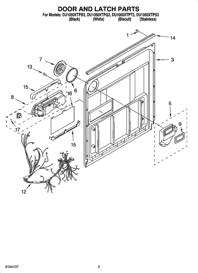 Diagram for DU1050XTPQ3