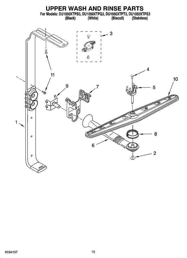 Diagram for DU1050XTPB3
