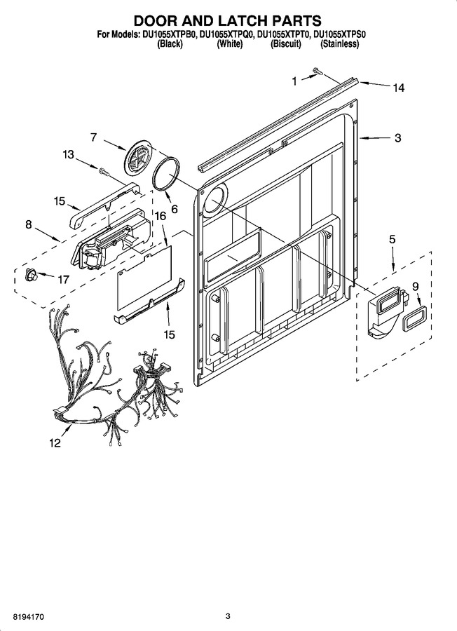 Diagram for DU1055XTPQ0