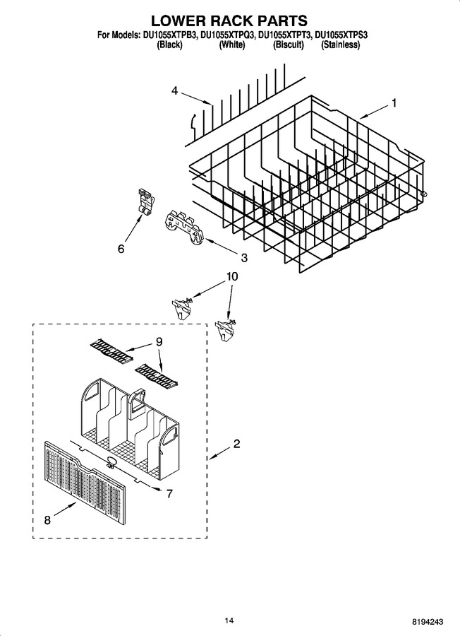 Diagram for DU1055XTPB3