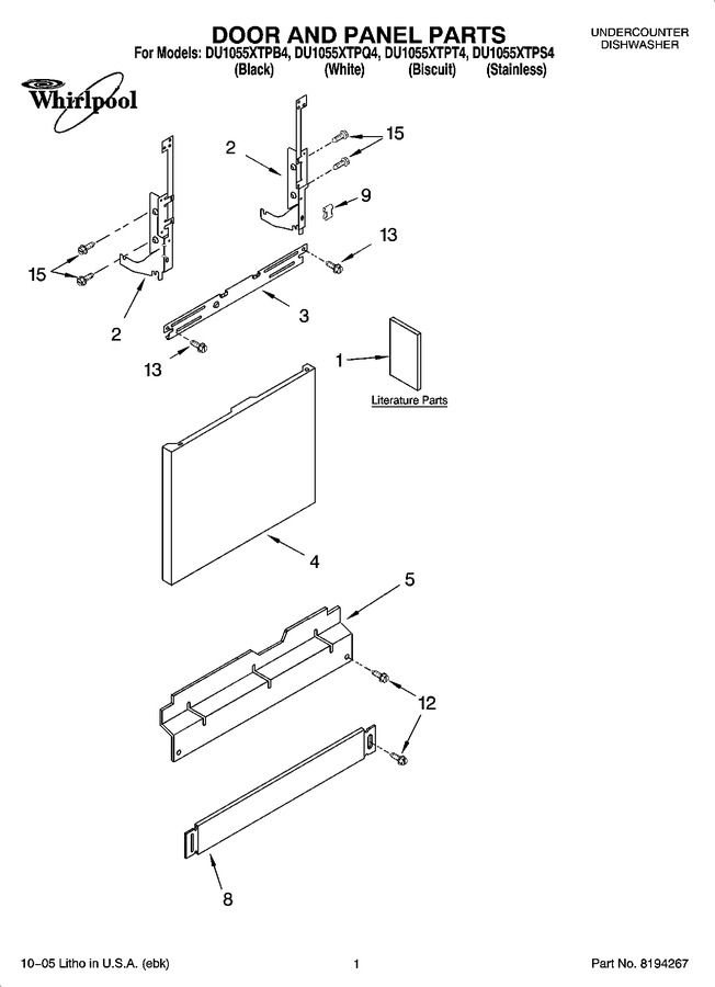 Diagram for DU1055XTPB4