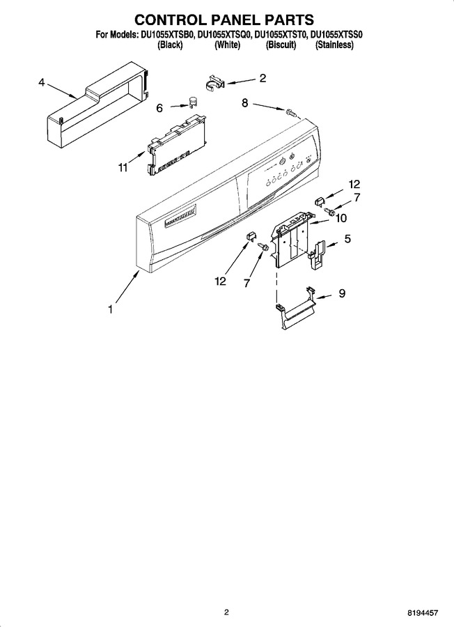 Diagram for DU1055XTSB0