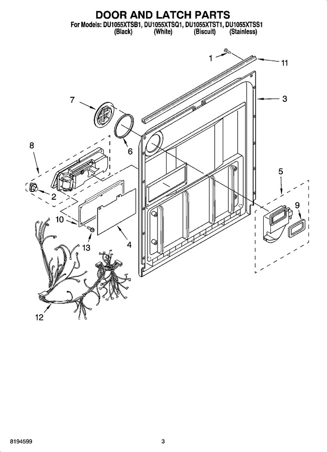 Diagram for DU1055XTSS1