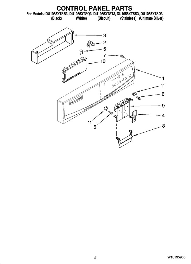 Diagram for DU1055XTST3
