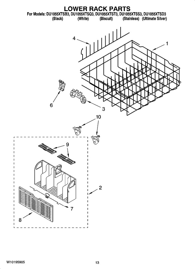 Diagram for DU1055XTSB3