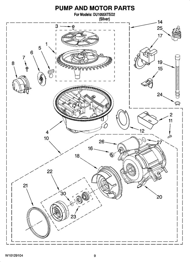 Diagram for DU1055XTSD2