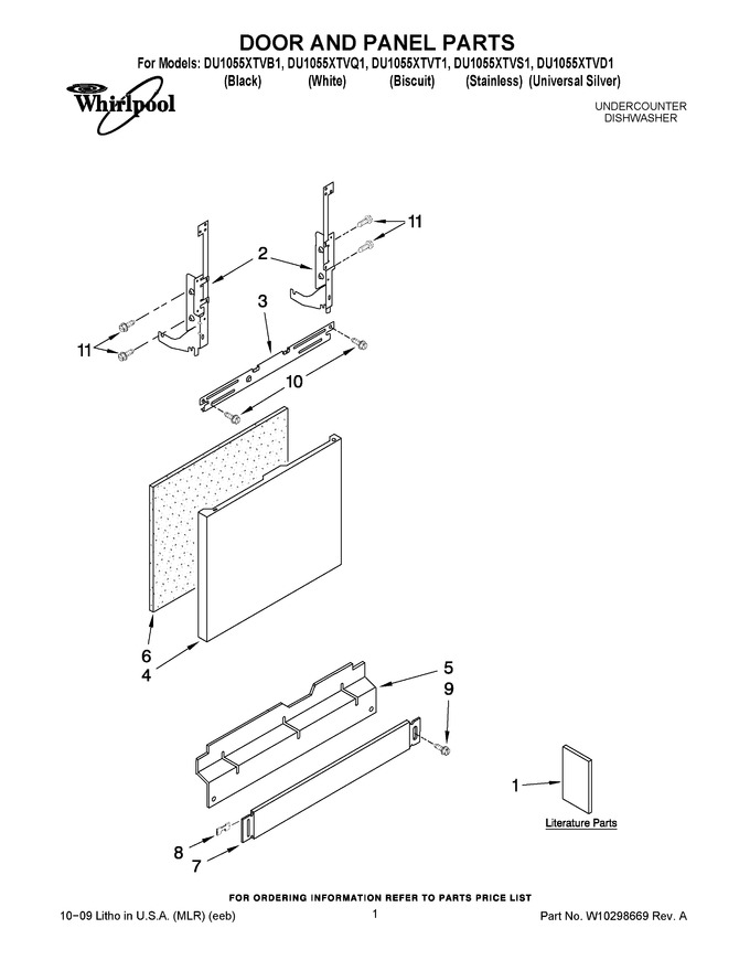 Diagram for DU1055XTVD1