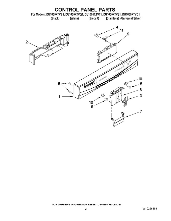 Diagram for DU1055XTVB1