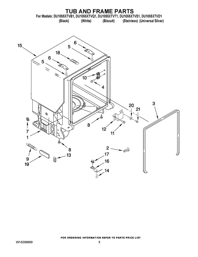 Diagram for DU1055XTVD1