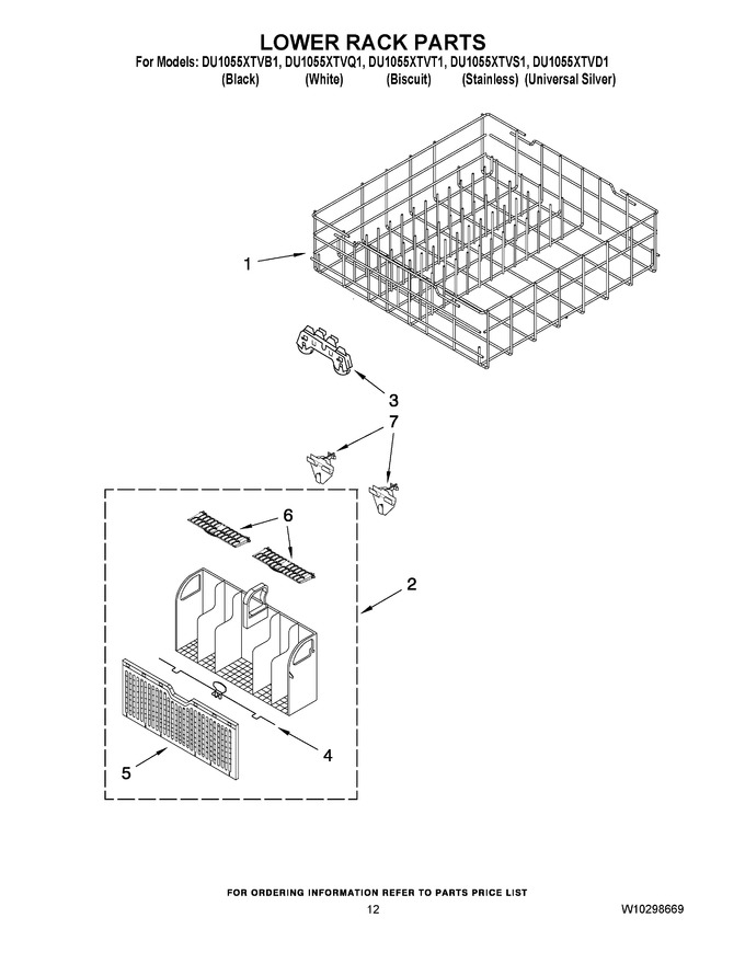 Diagram for DU1055XTVB1