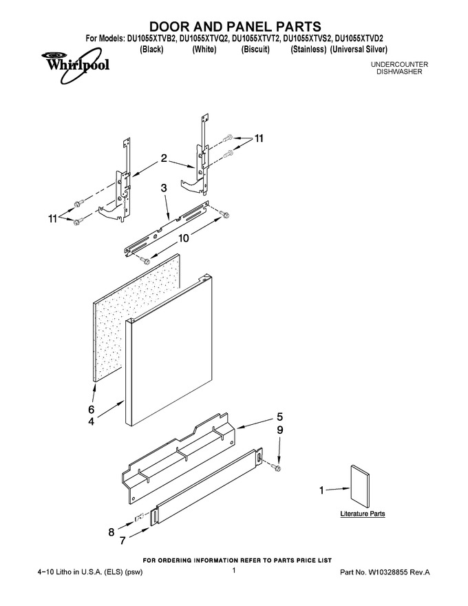 Diagram for DU1055XTVB2