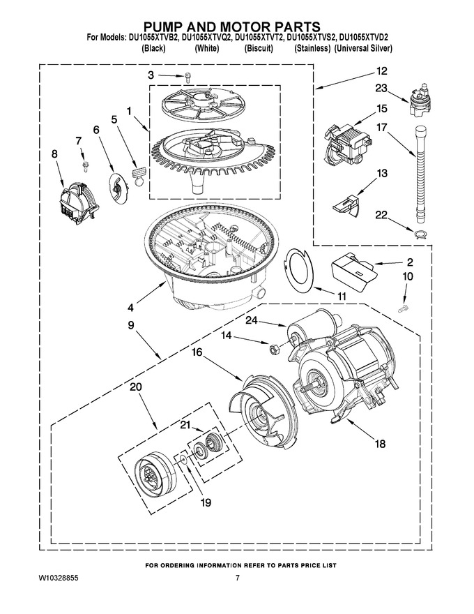 Diagram for DU1055XTVB2