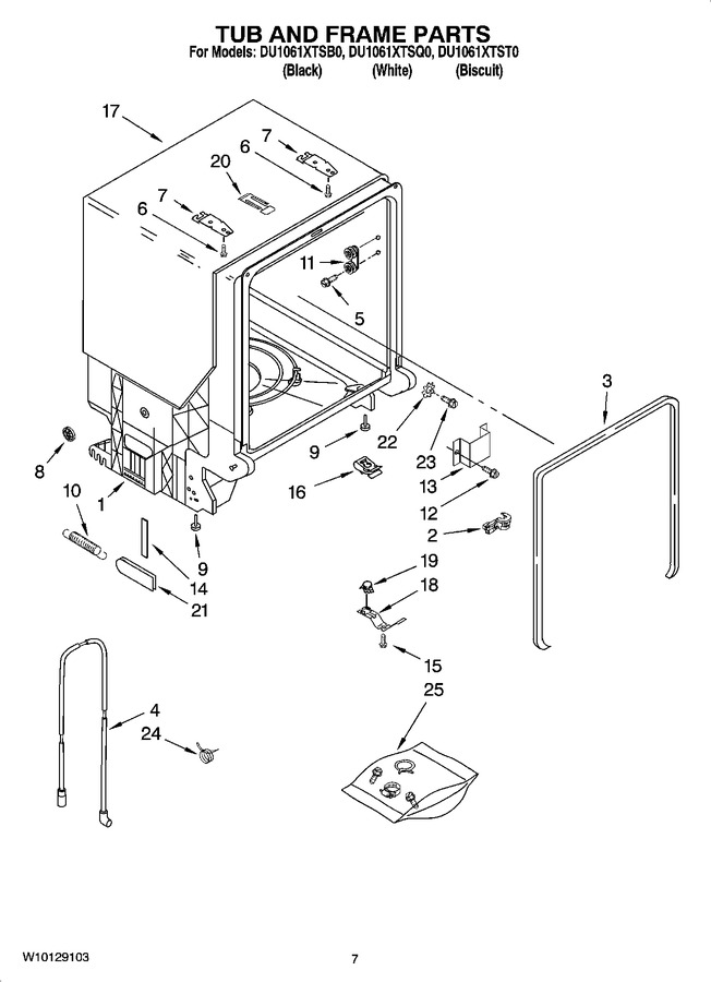 Diagram for DU1061XTST0