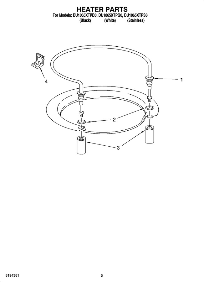 Diagram for DU1065XTPS0